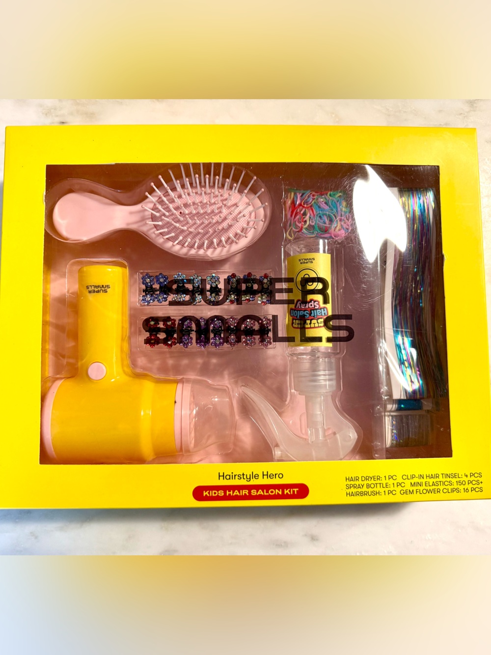 SUPER SMALLS Kids Hair Salon Kit Toy - NWT
